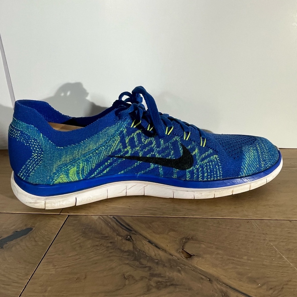 Blue Green Black Nike Free Size 12 - Picture 9 of 13